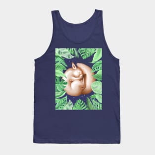 Sleeping squirrel Tank Top